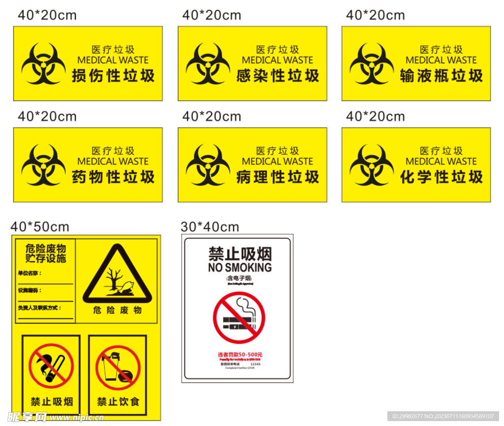 醫(yī)療廢物最新標(biāo)識(shí)，提升管理效率，保障公眾健康的安全屏障