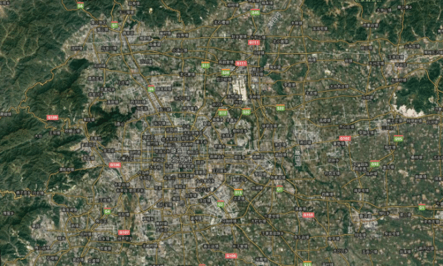 最新衛(wèi)星地圖揭示北京現(xiàn)代魅力與古都變遷的壯麗畫卷